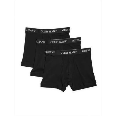 Boxer Guess GJ Brief (x3) Noir L - Publicité Boxer Guess GJ Brief (x3) Noir L - Publicité