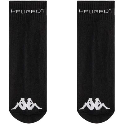 Kappa Chaussettes Peugeot Sport Geost Noir 43/46 - Publicité Kappa Chaussettes Peugeot Sport Geost Noir 43/46 - Publicité
