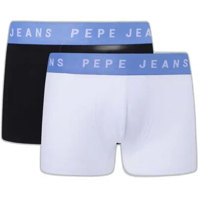 boxers Pepe Jeans Jeans (x2) Blanc M - Publicité boxers Pepe Jeans Jeans (x2) Blanc M - Publicité