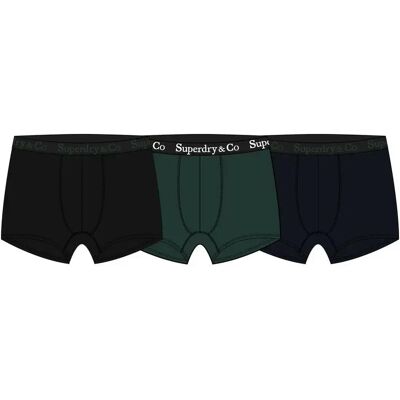 Boxer Superdry (x3) Noir S - Publicité Boxer Superdry (x3) Noir S - Publicité