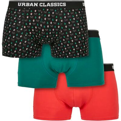 boxers Urban Classics organic x-mas (x3) Multicolore XL - Publicité boxers Urban Classics organic x-mas (x3) Multicolore XL - Publicité