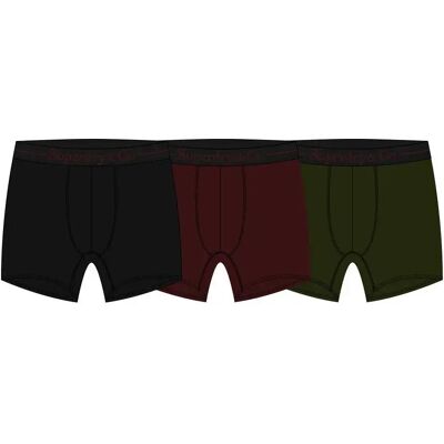 Boxer Superdry (x3) Noir M - Publicité Boxer Superdry (x3) Noir M - Publicité