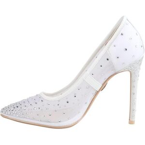 Escarpins femme Buffalo Kleo Blanc 40 - Publicité Escarpins femme Buffalo Kleo Blanc 40 - Publicité