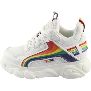 Baskets femme Buffalo Cld Chai - Vegan Nappa/Mesh Blanc 41 - Publicité Baskets femme Buffalo Cld Chai - Vegan Nappa/Mesh Blanc 41 - Publicité