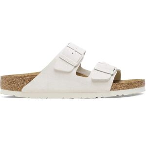 Sandales Birkenstock Arizona Suede Leather Blanc 43 - Publicité Sandales Birkenstock Arizona Suede Leather Blanc 43 - Publicité