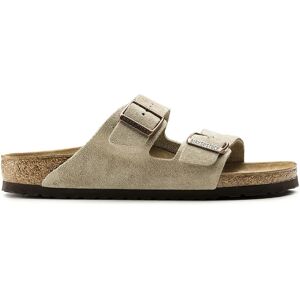Sandales cuir Birkenstock Arizona Suede Beige 38 Étroit - Publicité Sandales cuir Birkenstock Arizona Suede Beige 38 Étroit - Publicité