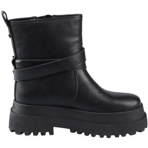 Bottines femme Buffalo Pluto Farmer Biker Noir 37 - Publicité Bottines femme Buffalo Pluto Farmer Biker Noir 37 - Publicité