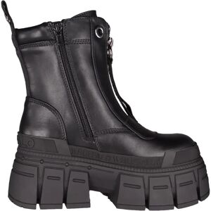 Bottines femme zippé Buffalo Gospher - Vegan Nappa Noir 40 - Publicité Bottines femme zippé Buffalo Gospher - Vegan Nappa Noir 40 - Publicité