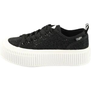 Baskets Buffalo Madison Glam - Vegan Denim Noir 37 - Publicité Baskets Buffalo Madison Glam - Vegan Denim Noir 37 - Publicité