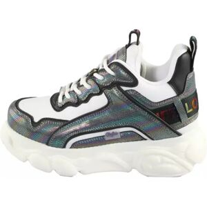 Baskets femme Buffalo CLD Chai Blanc 37 - Publicité Baskets femme Buffalo CLD Chai Blanc 37 - Publicité