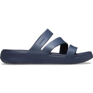 Claquettes femme Crocs Getaway Strappy Bleu 42/43 - Publicité Claquettes femme Crocs Getaway Strappy Bleu 42/43 - Publicité