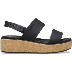 Sandales compensées femme Crocs Brooklyn Cork Low Wedge Noir 38/39 - Publicité Sandales compensées femme Crocs Brooklyn Cork Low Wedge Noir 38/39 - Publicité