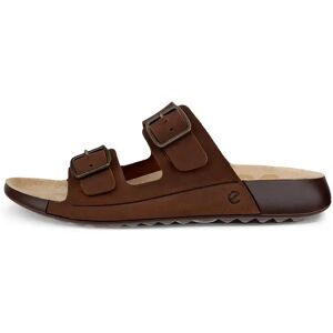 Mules compensées femme Ecco Cozmo Marron 35 - Publicité Mules compensées femme Ecco Cozmo Marron 35 - Publicité