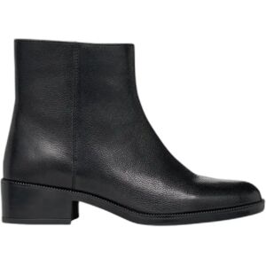 Bottines en cuir souple femme Geox Camexia Noir 36,5 - Publicité Bottines en cuir souple femme Geox Camexia Noir 36,5 - Publicité