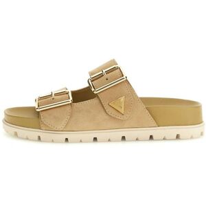 Sandales femme Guess Fasten Beige 39 - Publicité Sandales femme Guess Fasten Beige 39 - Publicité