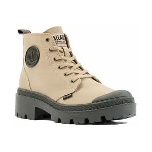 Bottines femme Palladium Pallabase Twill Beige 40 - Publicité Bottines femme Palladium Pallabase Twill Beige 40 - Publicité