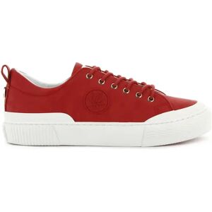 Basket Femme Palladium - Studio 02 - Rouge - Publicité Basket Femme Palladium - Studio 02 - Rouge - Publicité