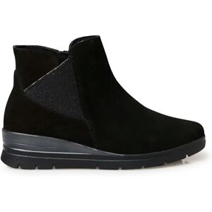 Bottines élastiquées et zippés femme Pédiconfort Noir 41 - Publicité Bottines élastiquées et zippés femme Pédiconfort Noir 41 - Publicité