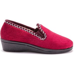 Chaussons fourrés laine majoritaire femme Pédiconfort Rouge 37 - Publicité Chaussons fourrés laine majoritaire femme Pédiconfort Rouge 37 - Publicité