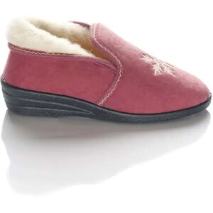 Pantoufles fourrées laine femme Pédiconfort Rose 39 - Publicité Pantoufles fourrées laine femme Pédiconfort Rose 39 - Publicité