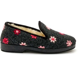 Pantoufles fourrées laine femme Pédiconfort Gris 44 - Publicité Pantoufles fourrées laine femme Pédiconfort Gris 44 - Publicité