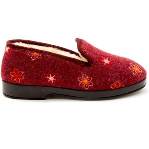 Pantoufles fourrées laine femme Pédiconfort Rouge 36 - Publicité Pantoufles fourrées laine femme Pédiconfort Rouge 36 - Publicité