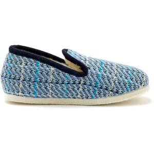 Pantoufles fourrées laine femme Pédiconfort Bleu 39 - Publicité Pantoufles fourrées laine femme Pédiconfort Bleu 39 - Publicité