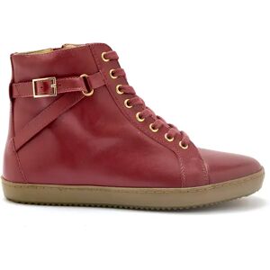 Baskets montantes zippée avec lacets femme Pédiconfort Rouge 36 - Publicité Baskets montantes zippée avec lacets femme Pédiconfort Rouge 36 - Publicité