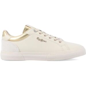 Baskets femme Pepe Jeans Kenton court Blanc 40 - Publicité Baskets femme Pepe Jeans Kenton court Blanc 40 - Publicité