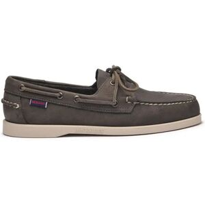 Chaussures bateau Sebago Docksides Portland Crazy Gris 41 - Publicité Chaussures bateau Sebago Docksides Portland Crazy Gris 41 - Publicité