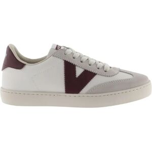 Baskets effet cuir et daim Victoria Berlin Ciclista Rouge 40 - Publicité Baskets effet cuir et daim Victoria Berlin Ciclista Rouge 40 - Publicité