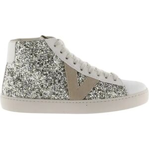 Bottines femme Victoria Berlin Glitter & Piel Argenté 36 - Publicité Bottines femme Victoria Berlin Glitter & Piel Argenté 36 - Publicité