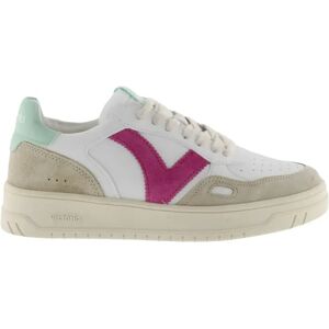 Baskets basse effet cuir femme Victoria Blanc 41 - Publicité Baskets basse effet cuir femme Victoria Blanc 41 - Publicité