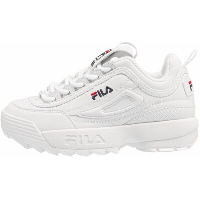 Baskets enfant Fila Disruptor Kids Blanc 32 - Publicité Baskets enfant Fila Disruptor Kids Blanc 32 - Publicité
