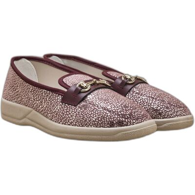 Mocassins textile intérieur éponge femme Pédiconfort Rose 38 - Publicité Mocassins textile intérieur éponge femme Pédiconfort Rose 38 - Publicité