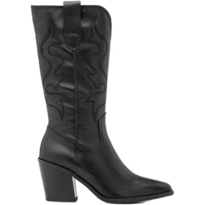 Bottes cowboy femme Ryłko Kora Noir 36 - Publicité Bottes cowboy femme Ryłko Kora Noir 36 - Publicité