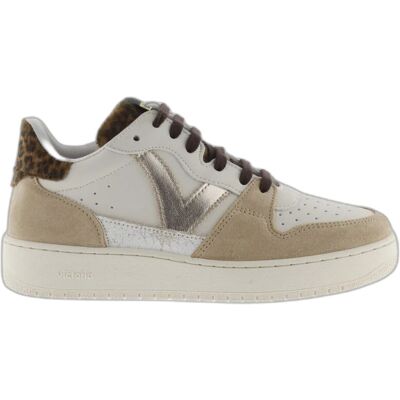 Baskets en daim imprimé animalier Victoria Madrid Beige 37 - Publicité Baskets en daim imprimé animalier Victoria Madrid Beige 37 - Publicité