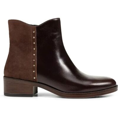 Bottines femme Geox Camexia Marron 37 - Publicité Bottines femme Geox Camexia Marron 37 - Publicité