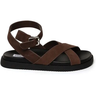 Sandales femme Steve Madden Mybestie-E Marron 36 - Publicité Sandales femme Steve Madden Mybestie-E Marron 36 - Publicité