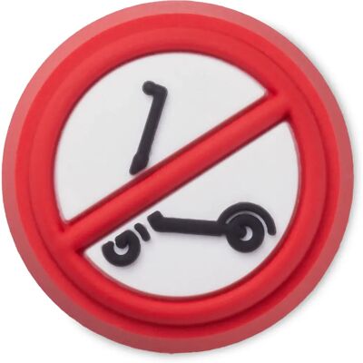 Jibbitz Crocs No Scootering Rouge TU - Publicité Jibbitz Crocs No Scootering Rouge TU - Publicité