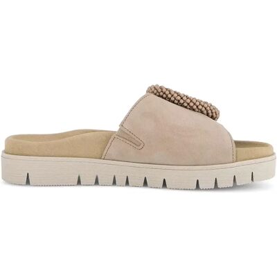 Claquettes femme Gabor Fashion Beige 40 - Publicité Claquettes femme Gabor Fashion Beige 40 - Publicité