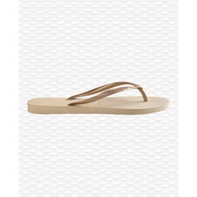Tongs femme Havaianas Slim Beige 33/34 - Publicité Tongs femme Havaianas Slim Beige 33/34 - Publicité