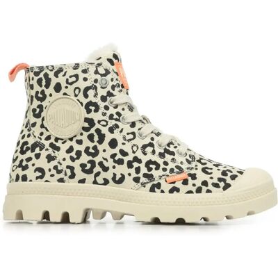 Bottines femme Palladium Pampa Hi Leo Gris 39 - Publicité Bottines femme Palladium Pampa Hi Leo Gris 39 - Publicité