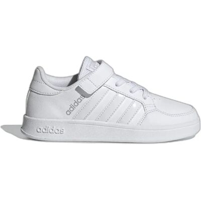 Chaussures pour enfants adidas Breaknet - Blanc avec velcro - Publicité Chaussures pour enfants adidas Breaknet - Blanc avec velcro - Publicité
