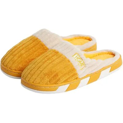 Pantoufles bicolores femme Admas Home Jaune 36/37 - Publicité Pantoufles bicolores femme Admas Home Jaune 36/37 - Publicité