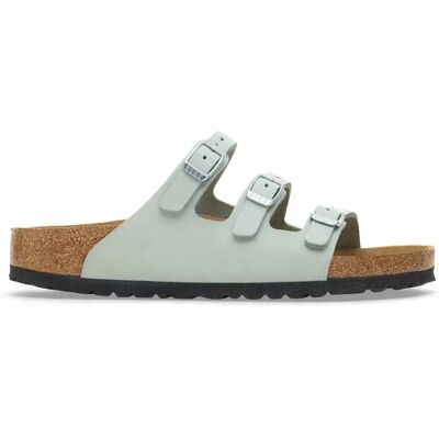 Sandales femme Birkenstock Florida Nubuck Vert 40 - Publicité Sandales femme Birkenstock Florida Nubuck Vert 40 - Publicité