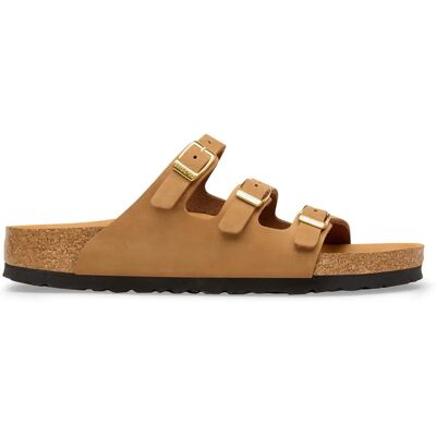Sandales femme Birkenstock Florida Nubuck Marron 41 - Publicité Sandales femme Birkenstock Florida Nubuck Marron 41 - Publicité