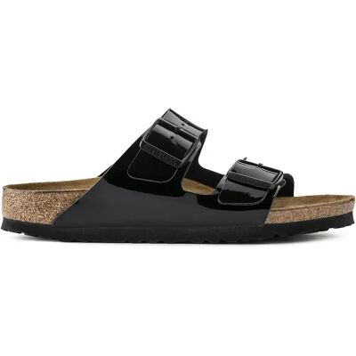 Sandales Birkenstock Arizona Birko-Flor Patent Noir 45 Étroit - Publicité Sandales Birkenstock Arizona Birko-Flor Patent Noir 45 Étroit - Publicité