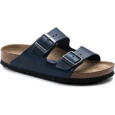 Claquettes Birkenstock Arizona Soft Bleu 38 Étroit - Publicité Claquettes Birkenstock Arizona Soft Bleu 38 Étroit - Publicité