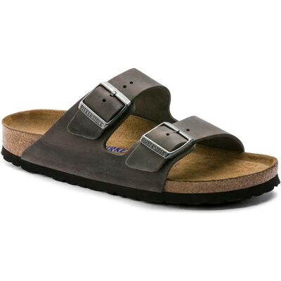 Claquettes Birkenstock Arizona SFB Noir 36 Étroit - Publicité Claquettes Birkenstock Arizona SFB Noir 36 Étroit - Publicité